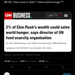 Tweet About Elon Musk